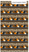 NC Hallow's Eve Stripe Black Multi