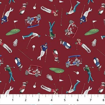 NC Hole in One  Golf Toss Red Multi