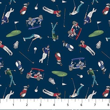 NC Hole in One Golf Toss Blue Multi