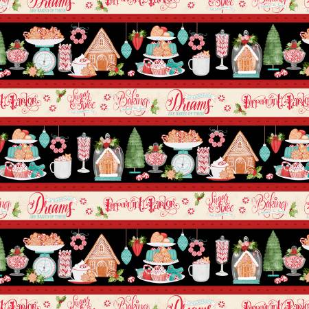 WL Multi Peppermint Parlor Repeating Stripe