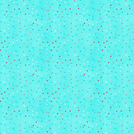 WL Frosty Merry Mints-Teal Dots