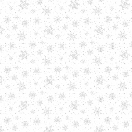 WL Frosty Merry Mints-White on White Snowflakes