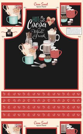 WL Cocoa Sweet Multi Apron Panel