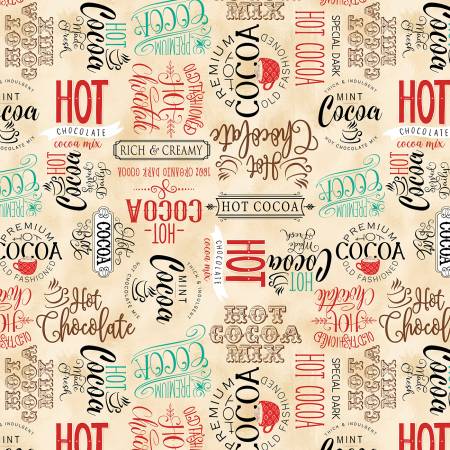WL Cocoa Sweet Cream Word Toss