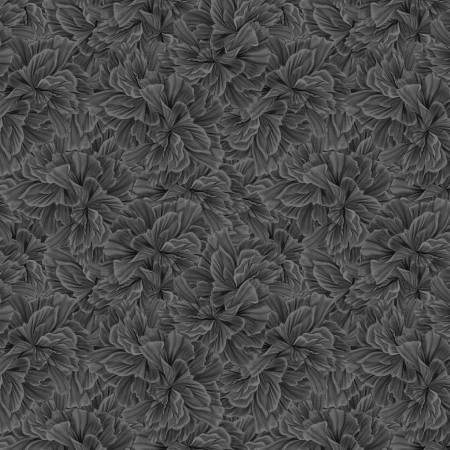 WL Midnight Garden Black Petal Texture