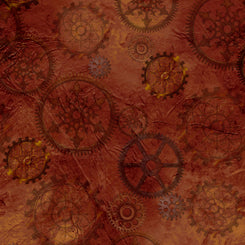 QT Steampunk Halloween 27772 A Gears Brown