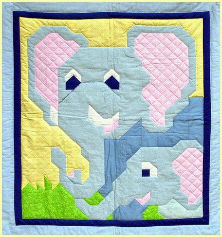 Elephants Quilt Pattern