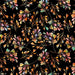 QT Brush Poly Knit LEAF SPRAY BLACK