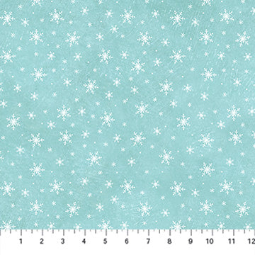 NC Snowflake Turquoise - Holly Jolly
