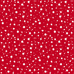 QT It's A Steampunk Christmas DOTS Red