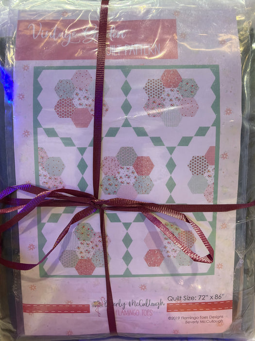 Vintage Garden Quilt Kit