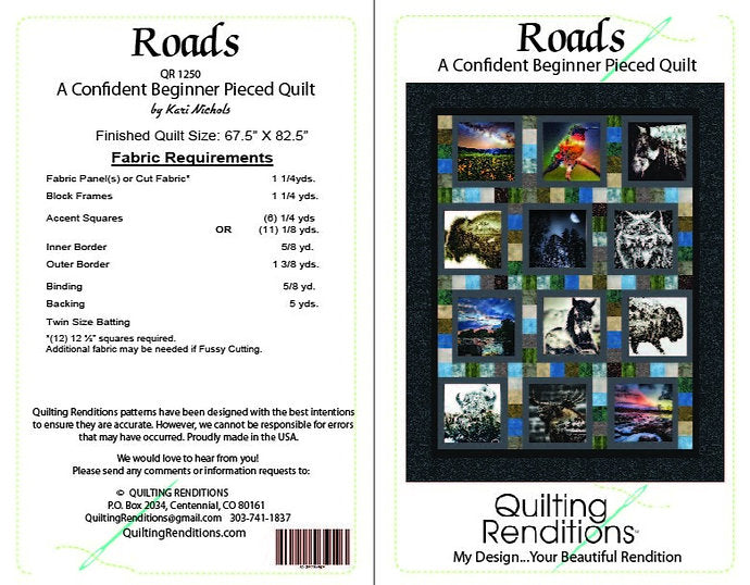 Roads Downloadable Pattern