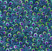 QT Eclectica PEACOCK FEATHER TOSS Minky