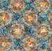 QT Elementals LARGE SPIRAL MEDALLION Minky
