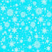 QT SNOWMAN FOLLIES - SNOWFLAKE TOSS Blue