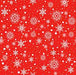 QT SNOWMAN FOLLIES - SNOWFLAKE TOSS RED