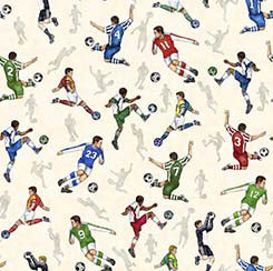QT JUST FOR KICKS - SOCCER PLAYERS TOSSED