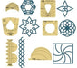 Sampler Template Set 6pc Low Shank