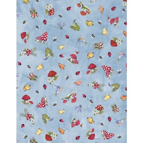 WL G&G Mushroom Toss Blue