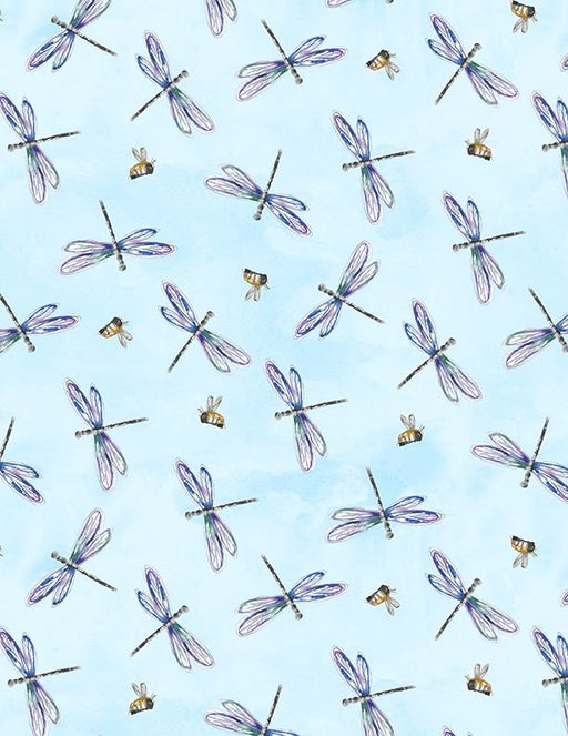 WL Fanciful Flight Dragonflies Toss Blue