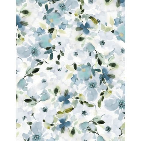 WL Large White Floral 
