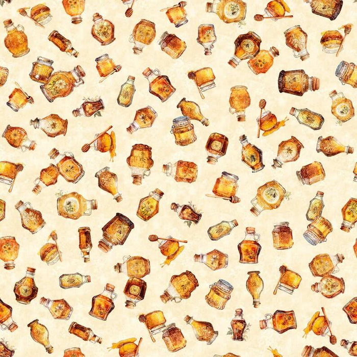 Queen Bee - Honey Bottles - Cream
