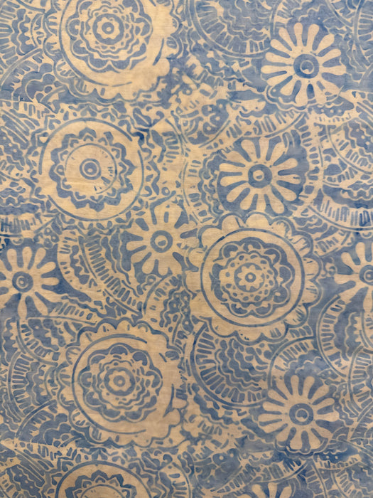 TT Geometric Floral Powder Blue