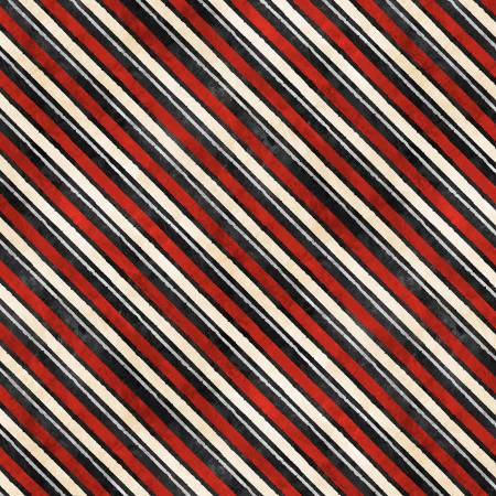WL Time For Hot Cocoa 30528 939 Black Diagonal Stripe