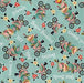 QT Life is Better with Friends 30538-Q Bird Toss Seafoam