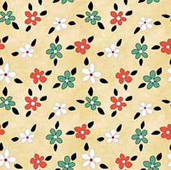 QT Life is Better with Friends 30440-S Floral Toss Straw