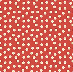 QT Life is Better with Friends 30541-T Terracotta Dot