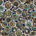 QT Resplendent 30560-N Navy Medallions