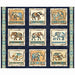 QT Kindred Spirits Elephant Picture Patches 30671-N