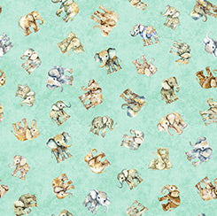 QT Kindred Spirits Baby Elephants 30675-H