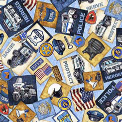 QT American Heroes Police 30686-B