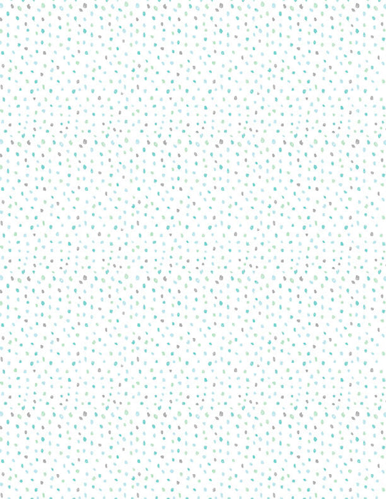 Dots White 44in Wide - Woodland Whimsy