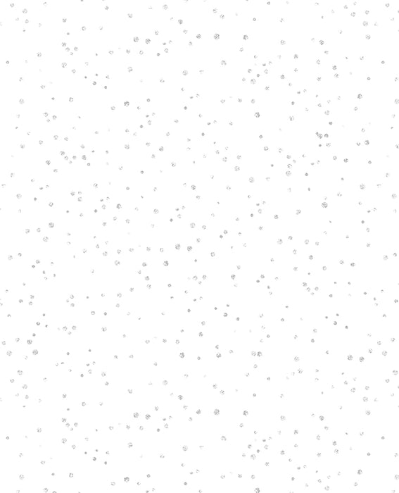 Sprinkles White on White 44in Wide