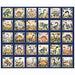 QT DINOROARS! Dinosaurs Picture Patches Navy
