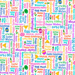 QT Hoppy Easter Words 30914-Z