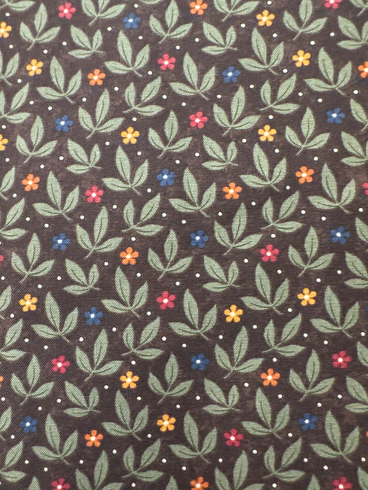 MO Fluttering Leaves Dark Brown