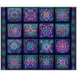 QT Royale - Stained Glass Patches Black