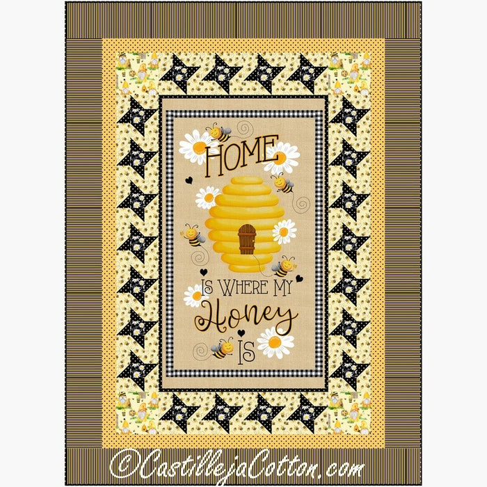 Beehive Lap Downloadable Pattern