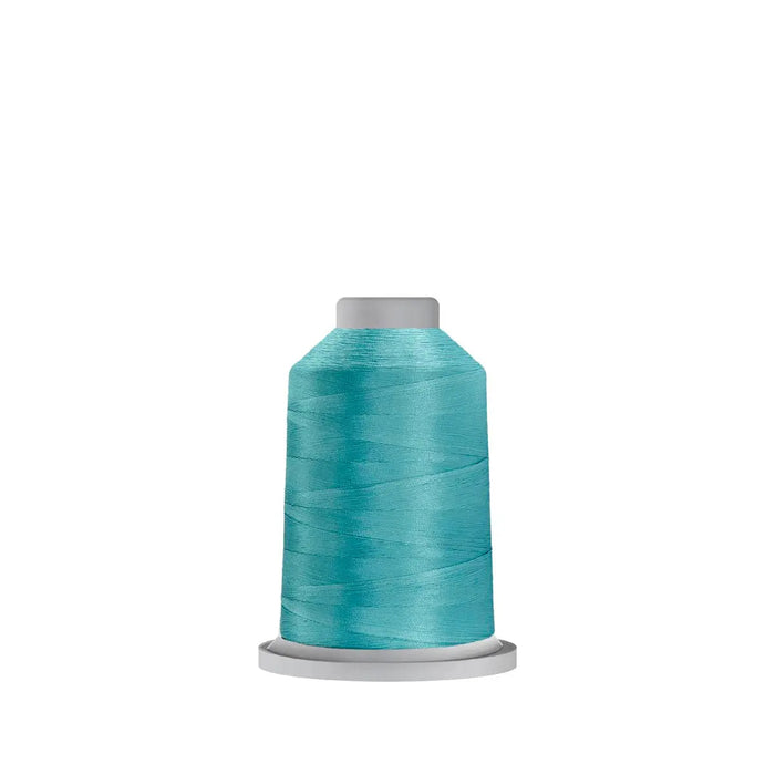 32975 Light Turquoise Glide Polyester Thread - 1,100 yards Mini Spool