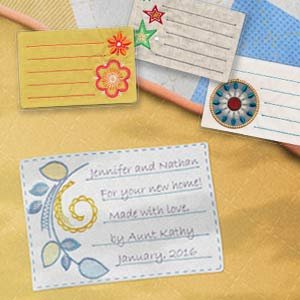 Memorable Quilt Labels Emb CD