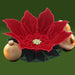 Freestanding Poinsettia Bowl Emb CD