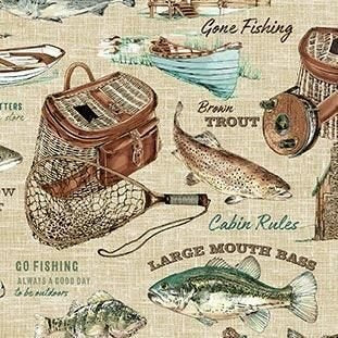 NC Rod and Reel 23326 12 Beige Multi
