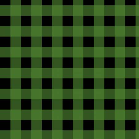 WL Cabin Welcome Flannel 36106 779 Green Buffalo Plaid
