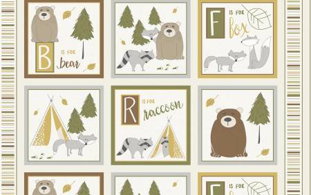 WL Into the Woodlands Multi Craft Panel 36279-175