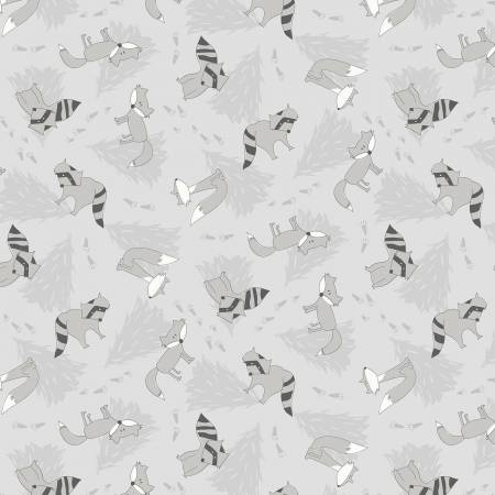WL Into the Woodlands Gray Racoons & Foxes Toss 36284-991