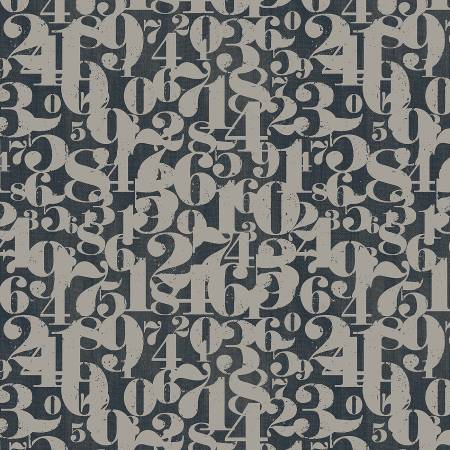 WD On Time Flannel 37358F 6 Smoke Numerals